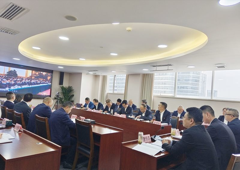 建設(shè)公司召開黨委理論學(xué)習(xí)中心組學(xué)習(xí)（擴大）會專題學(xué)習(xí)黨的二十大精神